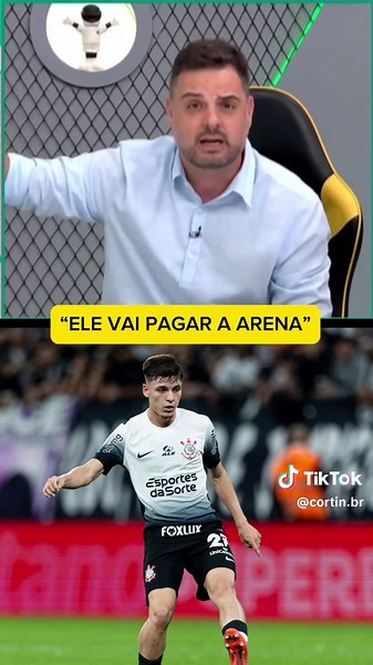 EXAGEROU? QUEM CONCORDA? #corinthians #corinthiansmeuamor #jogoaberto #bidon #arenacorinthians #gavioesdafiel