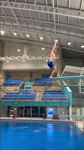 Back dive straight | 201a | 3m springboard | tips are welcome #diving #highdiving