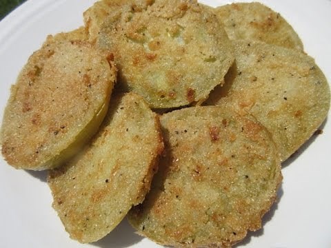 Fried GREEN TOMATOES - How to make Fried GREEN TOMATO Recipe