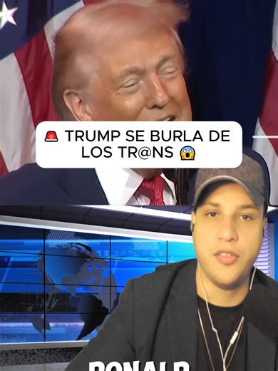 Donald Trump mocks and imitates trans athletes and says Maduro dances like him