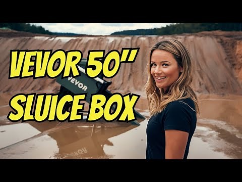 Unboxing the Epic Vevor 50" Sluice: Your Ultimate Setup Guide!