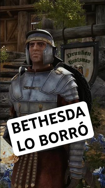 The secret weapon Bethesda deleted ⚔️ in #Skyrim #Secrets #Curiosities #Spanish