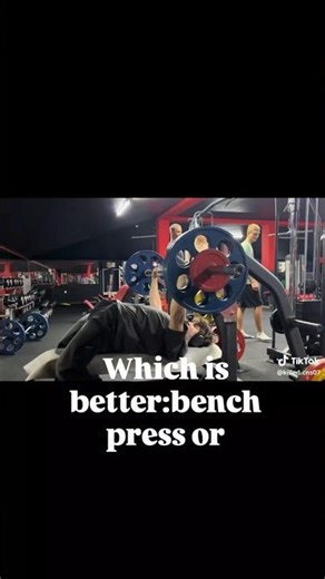 bench press are gotten from push ups #fitness