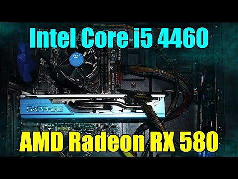 i5 4460 + RX 580 Gaming PC in 2020 | Tested in 7 Games