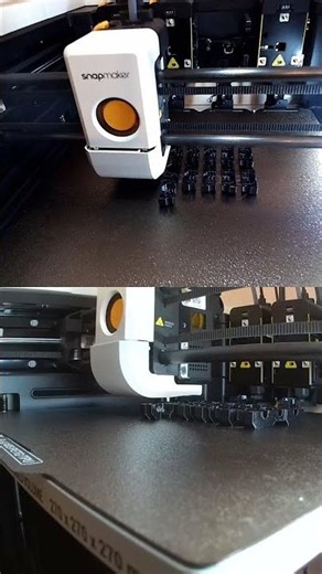 Multiboard Offset Snaps 3D Print Timelapse