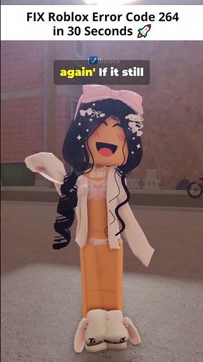 FIX Roblox Error Code 264 in 30 Seconds 🚀 #error264 #robloxfix #RobloxError264 #RobloxHelp