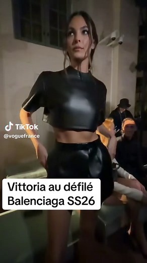Vittoria au défilé Balenciaga printemps-été 2026