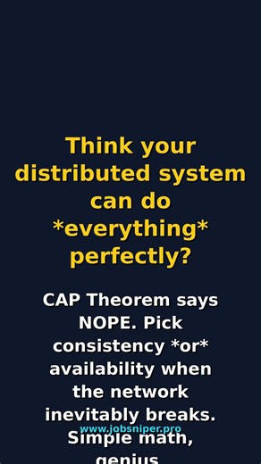 CAP Theorem: Why You're NOT a Special Snowflake