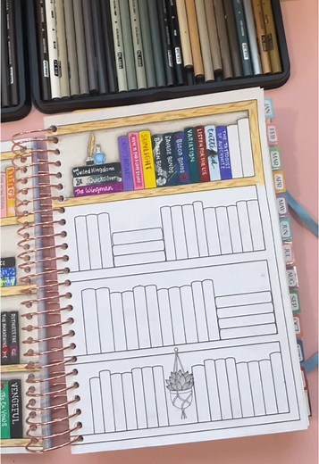 Final video of my 2024 bookshelf! I should have 2 more books to add to finish out the shelf and then it’s on to 2025! #bookplanner #readingplanner #bookshelf #shelfie #readingjournal