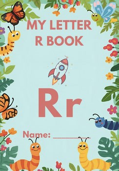 Letter R Mini Book Printable | Alphabet Mini Book | Preschool Letter of the Week