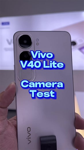 Vivo V40 Lite Camera Test