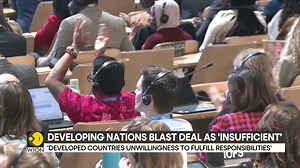 India rejects new $300 billion climate finance deal saying it was too little and too late. Shivan Chanana tells you more Watch more at https://www.wionews.com/videos | WION