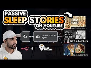 This 2-hour Sleep Story was Generated on Autopilot - Here's How (n8n AI no code automation 🥚)
