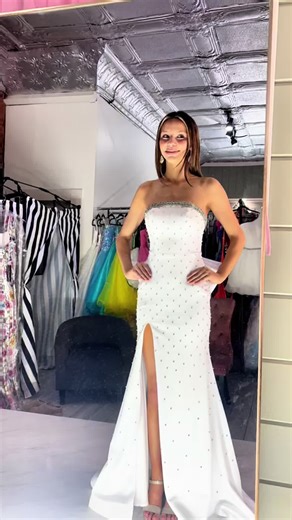 Perfect in every color🙌🏻 Ava Presley Multiple sizes and colors! 📍158 W Court Ave, Selmer TN 📞662-871-3964 #prom #pageant #bow #foryou #2026