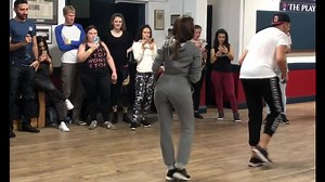 Dominican Swag footwork partnerwork🇩🇴🔥👣 | Samy el Magico & Carolina - BFK