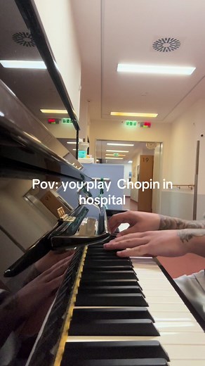 Chopin Ballade No. 1 Piano Cover in Hospital