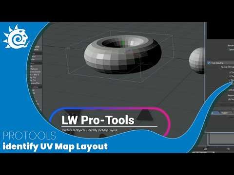 Lightwave 3D ProTools - identify UV Map Layout