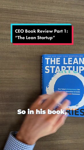 If you’re an entrepreneur or thinking about becoming an entrepreneur, then it’s time to throw out your business plan and read “The Lean Startup.” Be prepared to learn the best framework for creating and managing successful startups. #books #bookreview #booktok #startup #entrepreneur #entrepreneurtok #knowledge