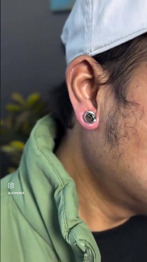 Ear stretching is a long-term body modification, not a quick trend.