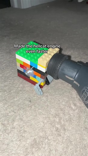 @Lego_pwrd_engines #blowthisup #fyp #legoengine #viral #legos | lego hellcat engine