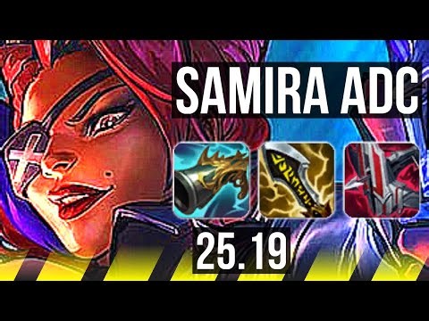 SAMIRA & Blitzcrank vs CAITLYN & Lux (ADC) | Legendary | NA Master | 25.19