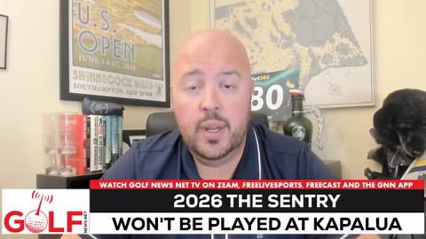 Kapalua Resort will not host 2026 The Sentry on PGA Tour