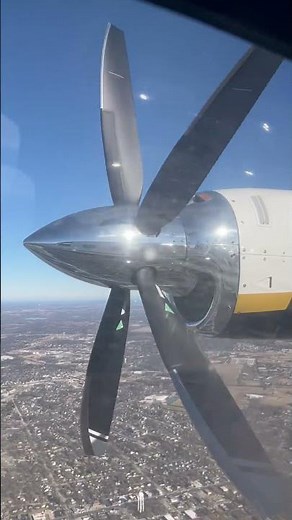 TPE 331 Dash 10 engine shut down with feathered 5 blade MT prop on Turbo Commander 1000 / 695A