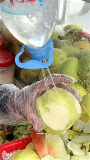 Amazing Work smart save water: Guava Fruit Cuts #asmr #fresh #satisfying #guava #foryou