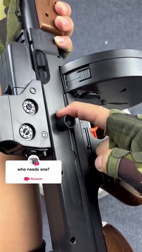 TOMMY GUN GEL BLASTER! #toys #gelblaster #toygun #tiktok #tiktokmademebuyit