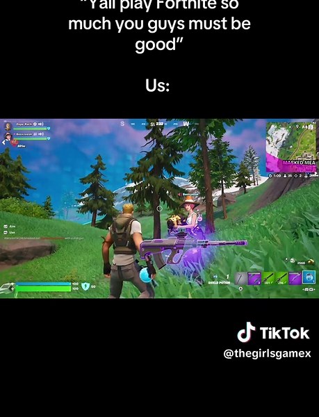 Funny Fortnite Moments with Gamer Girl