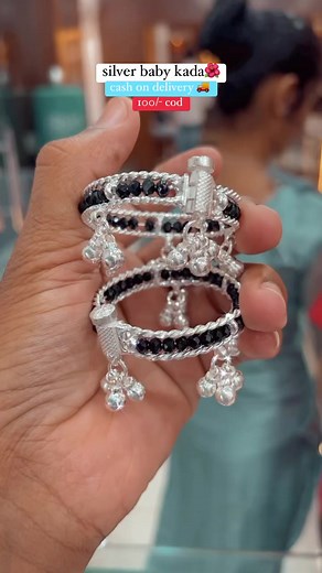 silver baby kada 🌺🫶🏻Silver JewelryStamped with 92.5 HallmarkAll India Delivery ACod acceptedFor Orders - WhatsApp Screenshot on 91 7727865358Or Visit Our Web.https://khushbujewellers.com/#silver #jewelry #baby #kada #infinity #initial #love #jewellery #design#customised #forher #surprice #mangalsutra#chain #pendant #loveher #lovely #trending#rosegold #explorepage #foryoupage #reels #giva | खुशबू ज्वैलर्स
