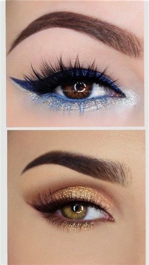 blue 💙 vs golden || choice your favorite colure || #trending #fashion #choose #explore #love #cute