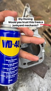 481K views · 1.7K reactions | DIY Honing..Would you trust this from a junkyard mechanic? #diy #honing #TrendingReelsUSA #highlightsシ゚ #mechanic #DIYMechanic #tools #wd40 #fblifestyle | Team Belbros | Facebook