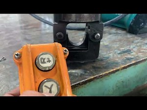 イズミ/泉精器 端子圧着油圧式工具 12号N 圧着工具簡易動作確認動画【工具一番館 買取/販売】