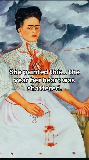 Heart split in two… #history #art #arthistory