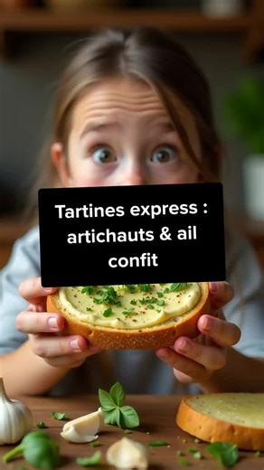 Découvre comment préparer des tartines aux artichauts et ail confit en 10 min ! Parfait pour un apéro ou un déjeuner léger. #recetterapide #tartines #cuisinefacile #artichauts #astucecuisine 🍽️ Cook It Easy : Les Recettes Faciles Merci d’avoir cuisiné avec nous ! Ici, chaque minute compte, chaque recette est rapide, simple… et délicieuse. 💬 Dis-nous en commentaire si tu vas la tester, ou comment tu la personnaliserais ! 🔔 Abonne-toi pour recevoir chaque semaine ta dose d’astuces et de plats p