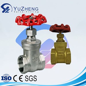 [Hot Item] Stainless Steel CF8/CF8m NPT/BSPT/BSPP Hydraulic Industrial Thread Water Gate Valve for Control