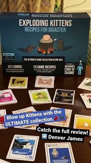 Recipes For Disaster! A massive Exploding Kittens collection.