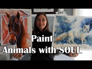 10 Tips - How to Paint Animals with Soul