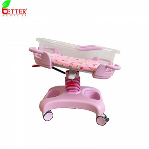 [Hot Item] Medical Equipment Hydraulic Hospital Baby Bassinet for Infant