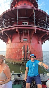 #MiddleGroundLighthouse #NewportNews #Virginia #Lighthouse #History #Maritime #Travel | Richard LeBel