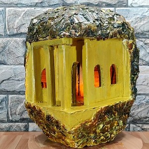 DIY House in a Rock Using Cardboard | 3 minutes diy