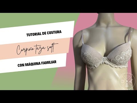 Tutorial corpiño taza soft