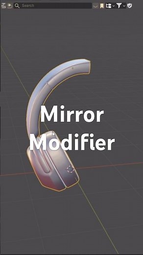 Discover the secret to flawless editing using the mirror modifier in Blender! #blendertricks