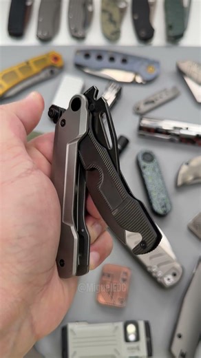 What Are The Strangest Folding Knives You've Ever Seen?! 💯🤯 Winterbladeco X-Folder! #shorts