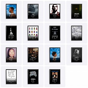 Drake Album Cover Posters, Music Wall Art, Rappers Posters, Music Fan, Gift Idea, Bedroom Pictures, Man Cave Male Decor, A2 A3 A4 8x10 5x7 - Etsy