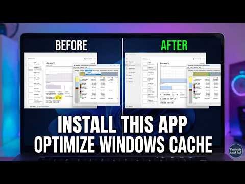 How to Optimize Windows by Cleaning the RAM Cache Correctl﻿y