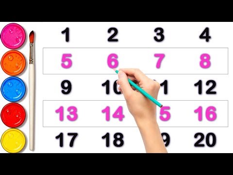 1 to 20 Counting for Kids 🔢 | Learn Numbers 1-20 Easy & Fun Learning Video