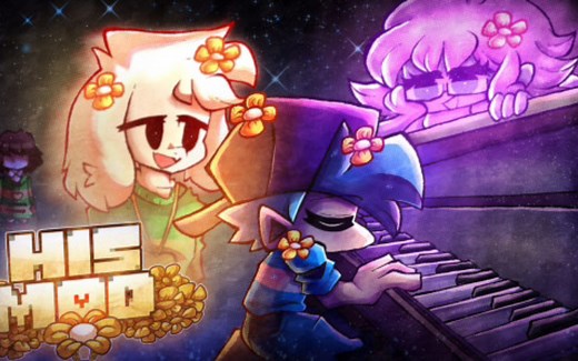 《Undertale》 fnf✘传说之下 新年作 纯音乐 神曲 致敬ut fnf 所有玩家 * 那是一个古老的传说……