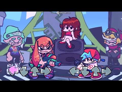 FNF:-) Splatoon One Shot Mod